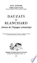 Dauzats et Blanchard, peintres de l'Espagne romantique