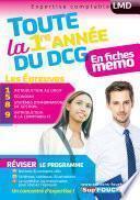 DCG : Toute la 1ère année du DCG 1, 5, 8, 9 en fiches