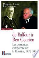 De Balfour à Ben Gourion