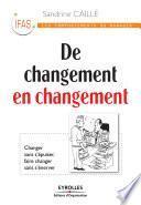 De changement en changement