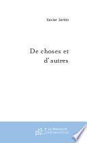 De choses et d'autres