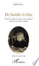 De famille à tribu