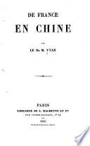 De France en Chine
