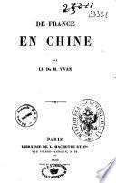 De France en Chine