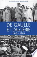 De Gaulle et l'Algérie