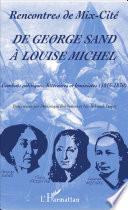 De George Sand à Louise Michel
