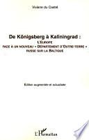 De Königsberg à Kaliningrad