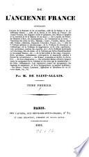 De l'ancienne France