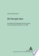 De l'art pour tous
