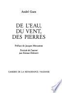 De l'eau, du vent, des pierres