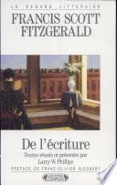 De l'écriture