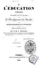 De l'éducation publique