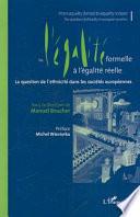 DE L'ÉGALITÉ FORMELLE À L'ÉGALITÉ RÉELLE