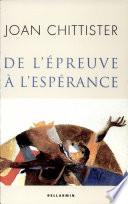 De l'épreuve à l'espérance
