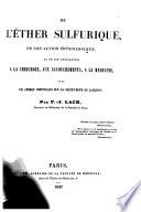 De l'éther sulfurique
