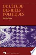 De l'étude des idées politiques