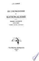 De l'humanisme au rationalisme
