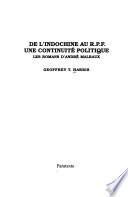 De l'Indochine au R.P.F