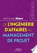 De l'ingénierie d'affaires au management de projet