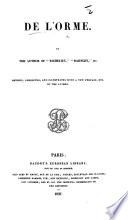 De l'Orme. By the author of “Richelieu,” and “Darnley” i.e. George Payne Rainsford James