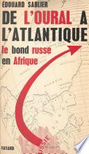 De l'Oural à l'Atlantique