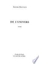De l'univers