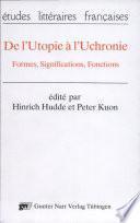De l'utopie à l'uchronie