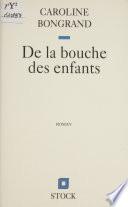 De la bouche des enfants