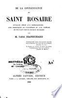 De la connaissance du Saint Rosaire