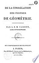 De la corrélation des figures de géométrie