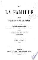 De la famille