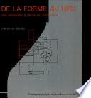 De la forme au lieu
