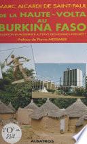 De la Haute-Volta au Burkina-Faso