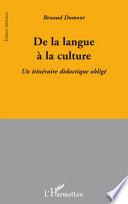 De la langue à la culture