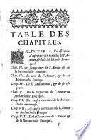 De la Maladie de l'amour, ou Mélancholie érotique