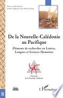 De la Nouvelle-Calédonie au Pacifique