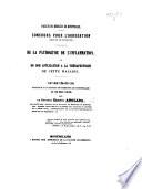De la pathogénie de l'inflammation et de son application à la thérapeutique de cette maladie. Thèse, etc
