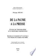 De la paume a la presse