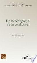 De la pédagogie de la confiance