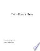 De la Perse à l'Iran