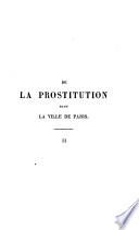 De la prostitution dans la ville de Paris