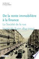 De la rente immobilière à la finance