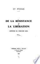 De la résistance à la libération