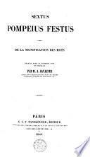 De la signification des mots