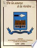 De la source à la rivière--