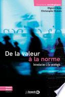 De la valeur à la norme