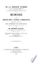 De la zoologie hybride dans la statuaire chrétienne constatée par les monuments de l'antiquité catholique ou Mémoire sur trente-deux statues symboliques observées dans la partie haute des tourelles de Saint-Denys