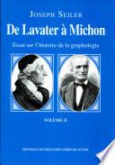 De Lavater à Michon