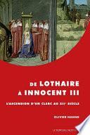 De Lothaire à Innocent III