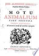 De Motu Animalium